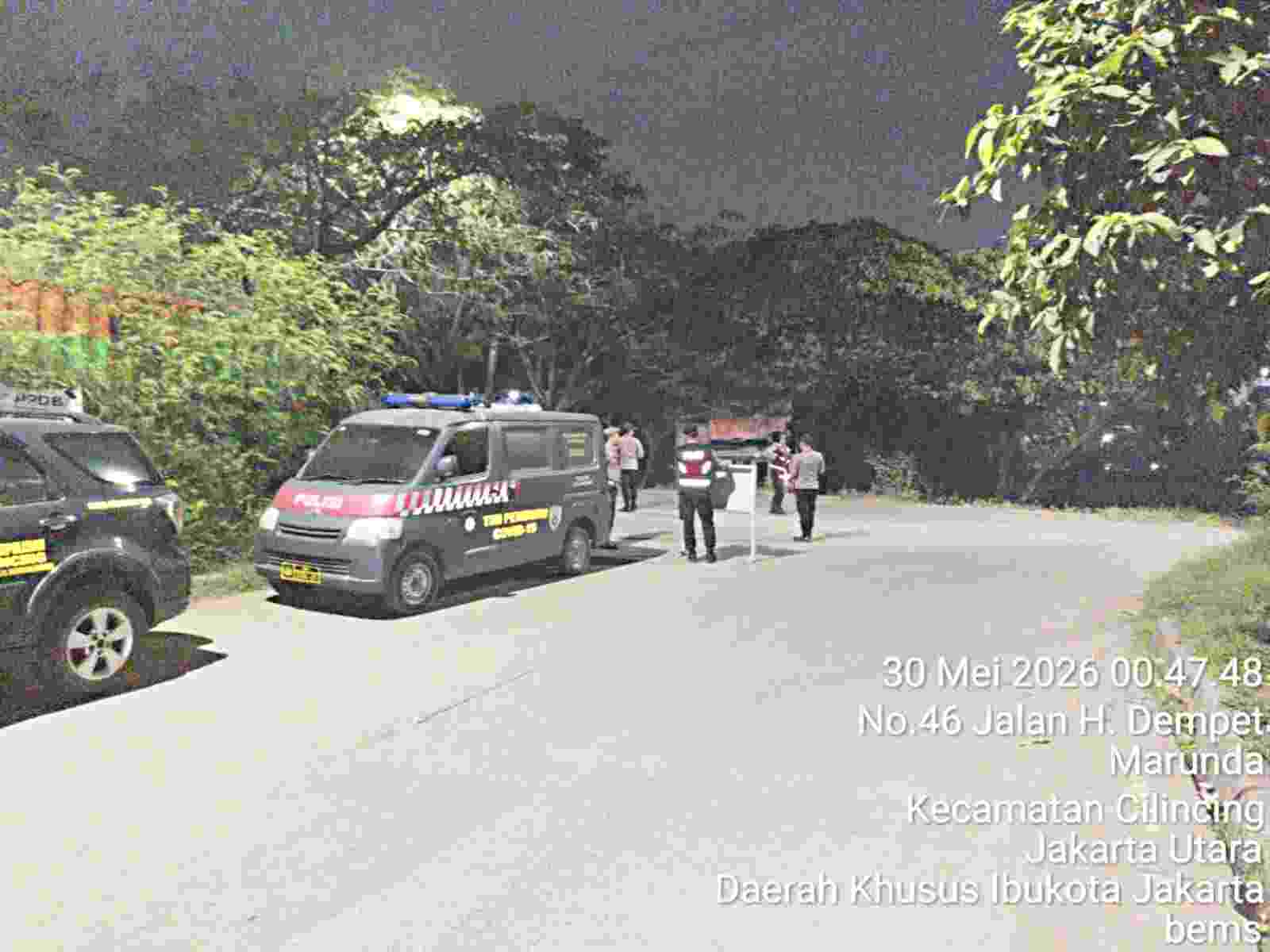 Jaga Jakarta, Jaga Warga: Polsek Cilincing Gelar Patroli Malam dan Razia Stasioner