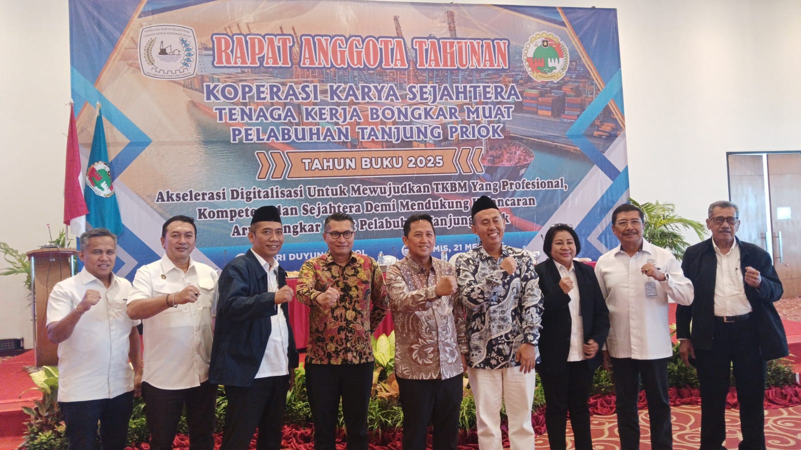 RAT 2026 KS TKBM Pelabuhan Priok Usung Akselerasi Digitalisasi untuk Wujudkan SDM Profesional dan Sejahtera