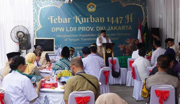 Dari Jakarta untuk Sesama : Gerakan Tebar Qurban LDII dan KPKP DKI Jakarta