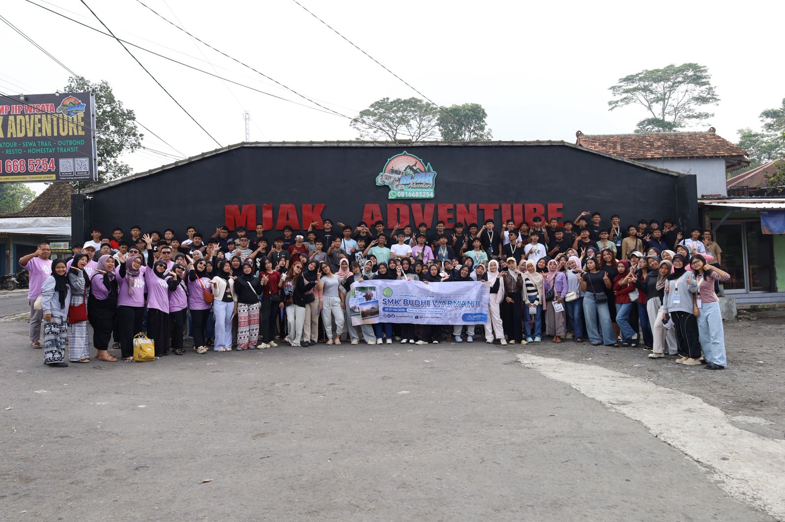 SMK BUDHI Warman 2 Gelar Kegiatan Goes To Yogyakarta Tahun 2026 Bersama Dirgantara AIA Tour Travel