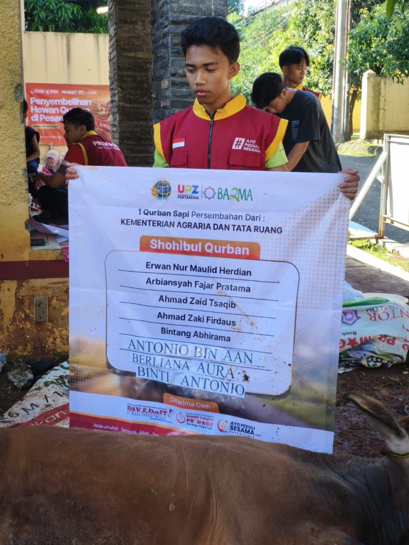 Kementrian Agraria dan Tata Ruang Republik Indonesia Salurkan Hewan Kurban ke Pesantren Leadership Daarut Tarqiyah Primago 2026: Keberkahan dan Manfaat Untuk Para Penghafal Qur’an