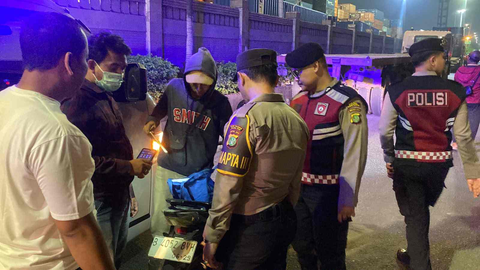 Patroli Jaga Jakarta Jaga Priok, Cipta Kondisi Polres Pelabuhan Tanjung Priok Antisipasi Gangguan Kamtibmas