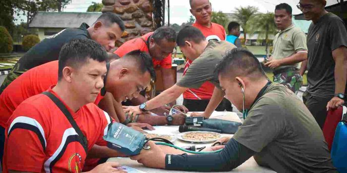Kodim 1710/Mimika Gelar Tes Kesamaptaan Jasmani, Tingkatkan Profesionalisme dan Kesiapan Prajurit