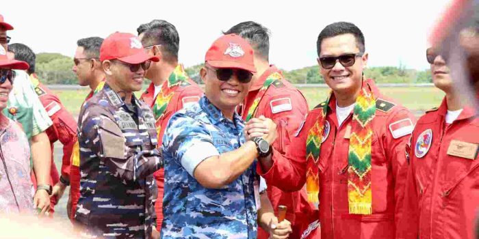 Open Base Jupiter Aerobatic Team di Lanud Sjamsudin Noor, Disambut Meriah Ribuan Warga Banua Padati Apron