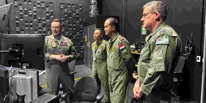 Tinjau Tata Kelola Pendidikan, Dankodiklatau Kunjungi Fasilitas Pendidikan RAAF