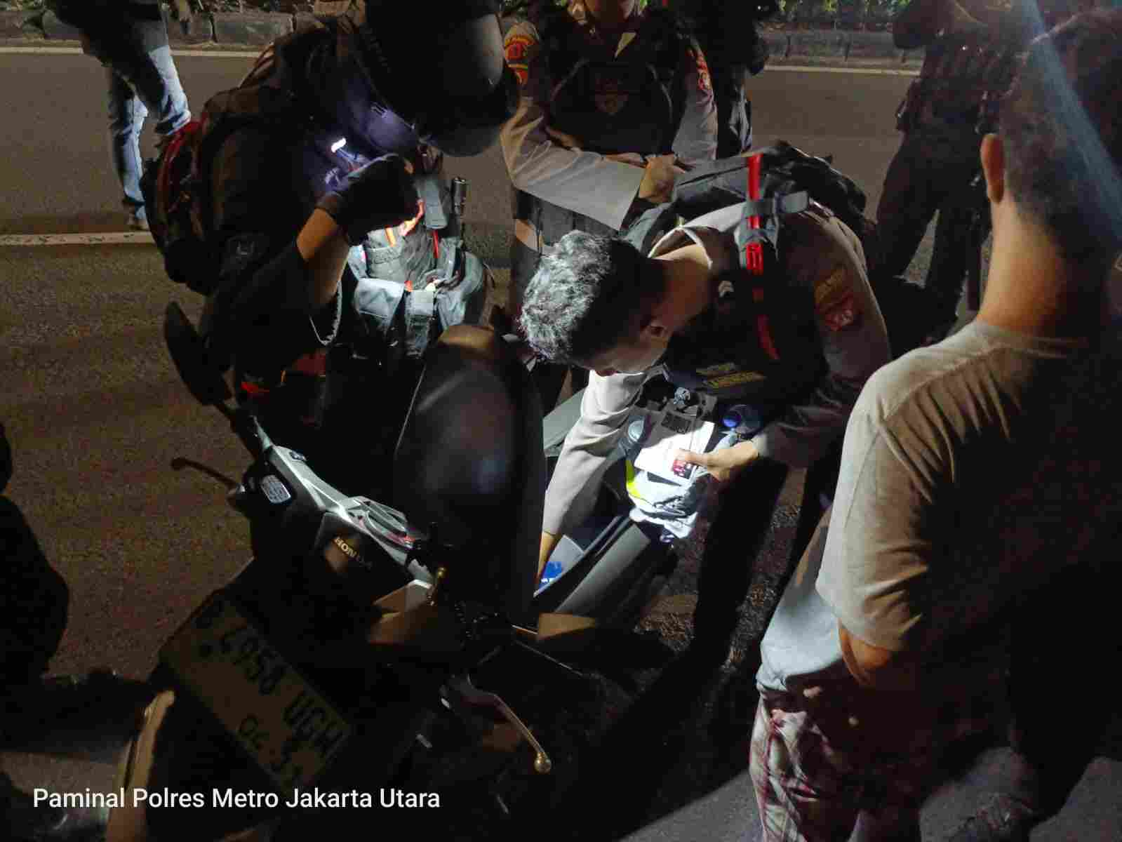 Patroli KRYD dan Razia Stasioner, Polres Metro Jakarta Utara Pastikan Situasi Tetap Kondusif