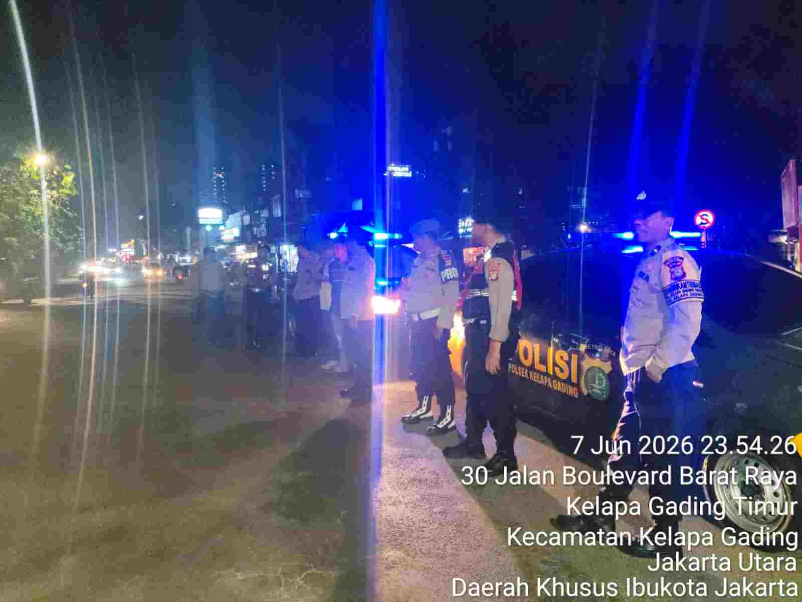 Polsek Metro Penjaringan Intensifkan KRYD, Lima Sepeda Motor Tanpa Surat Kendaraan Diamankan