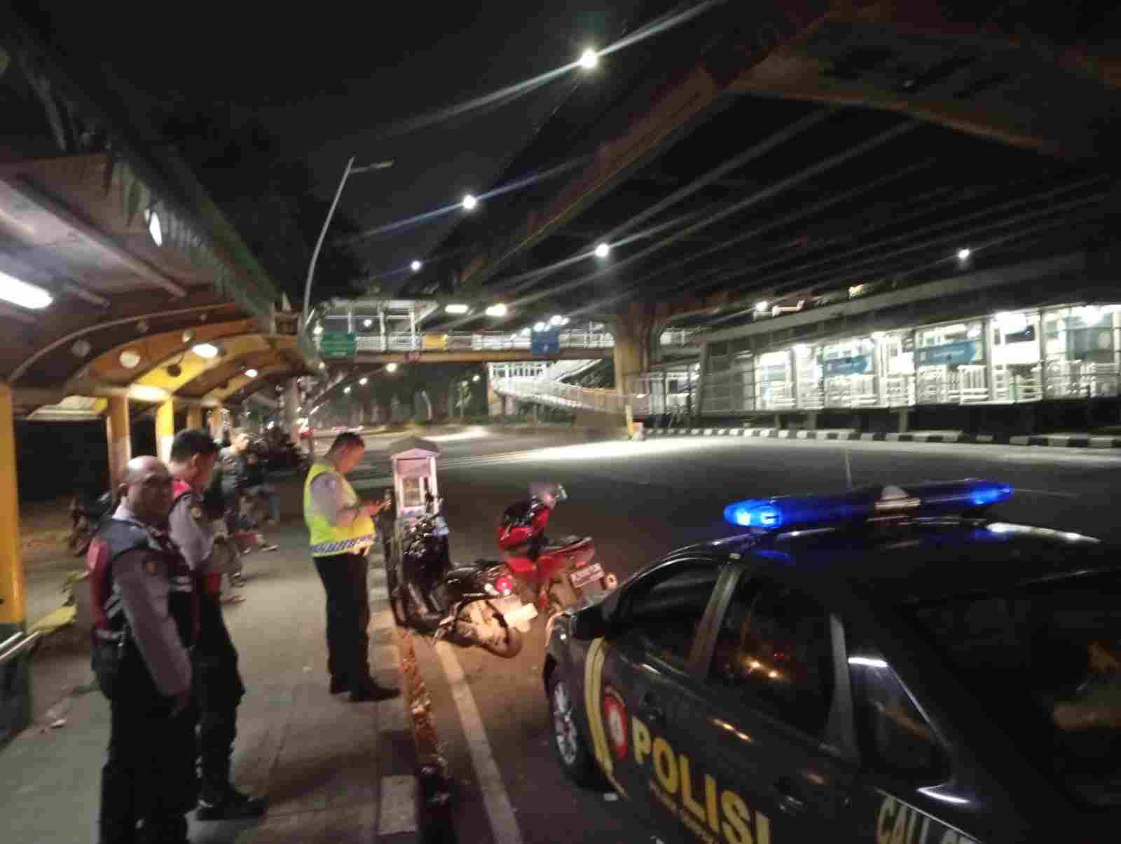 Respons Cepat Laporan Warga, Patroli Polsek Cempaka Putih Cegah Potensi Balap Liar di Kawasan Rawasari