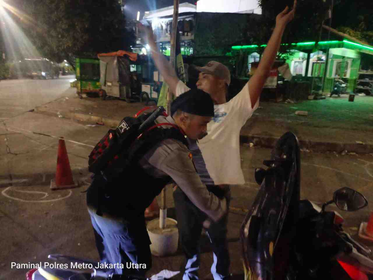 Razia Stasioner dan Patroli Mobile di Danau Sunter Selatan, Polisi Pastikan Jakarta Utara Aman dari Gangguan Kamtibmas