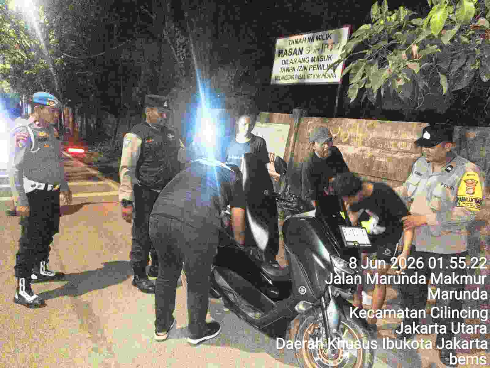 Jaga Jakarta, Jaga Warga: Polisi Sisir Titik Rawan Tawuran di Cilincing