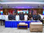 AKSI CEPAT, TNI AL DAN TIM GABUNGAN GAGALKAN PEREDARAN CAIRAN BERBAHAYA MELALUI JALUR LAUT