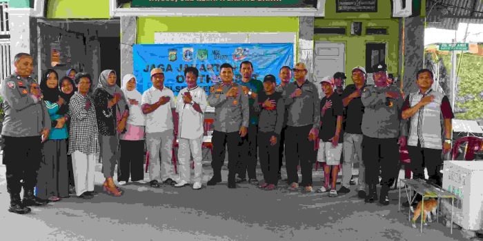 Jaga Jakarta On The Spot, Kapolsek Kelapa Gading Perkuat Sinergi Keamanan Bersama Warga
