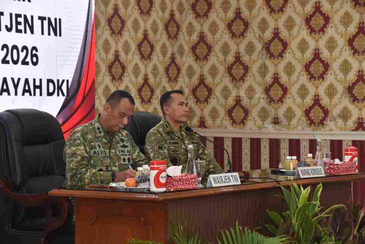 WAKILI DANKODAERAL III, WADAN HADIRI TAKLIMAT AKHIR AUDIT ITJEN TNI DI MARKAS BARET MERAH