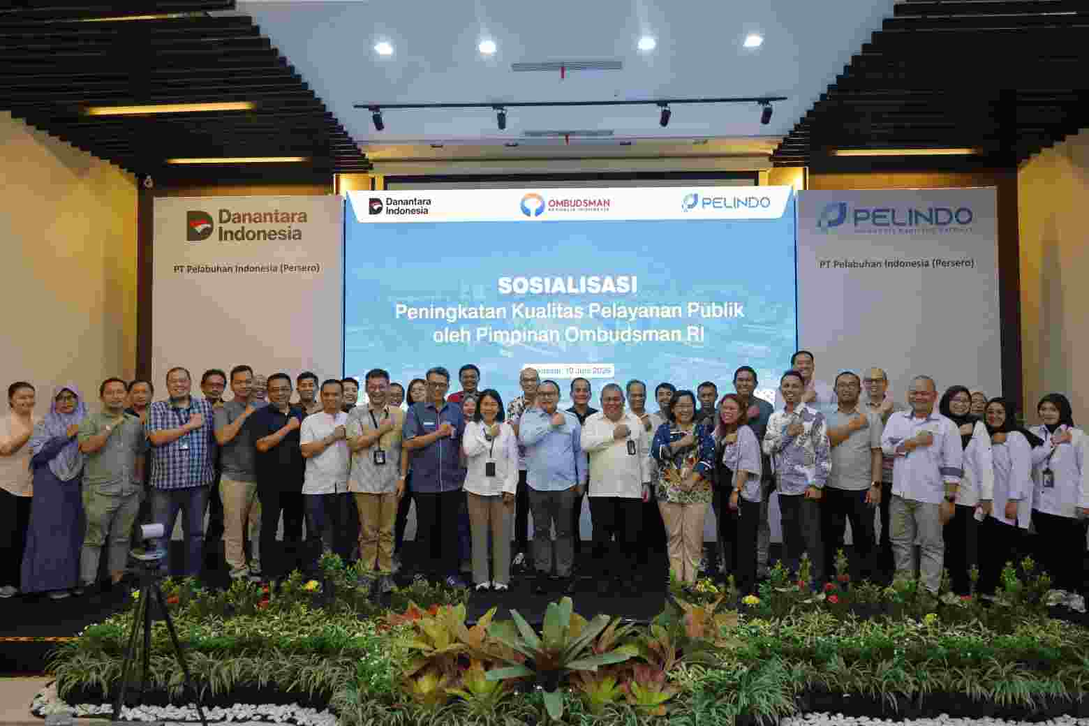 Ombudsman RI Apresiasi Pelayanan Publik Pelindo di Makassar, Dorong Penguatan Budaya Antimaladministrasi