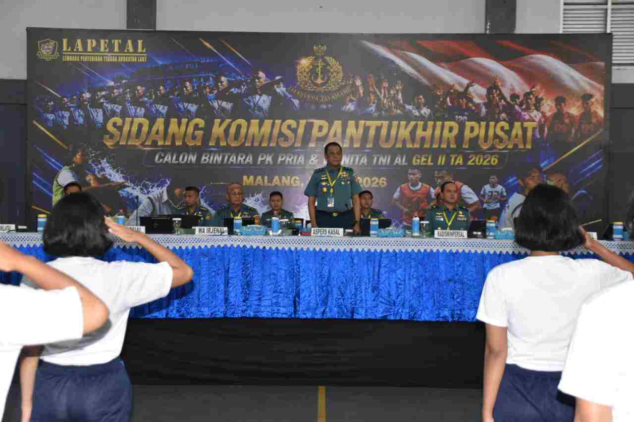RATUSAN CASIS CABA PK TNI AL GELOMBANG II TA 2026 RESMI DIBERANGKATKAN DARI LANAL MALANG