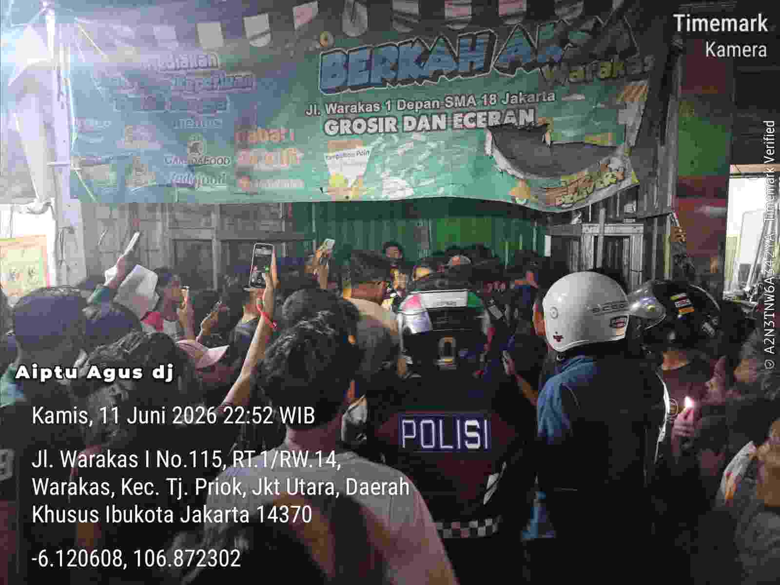 Respons Cepat Layanan 110, Polsek Tanjung Priok Cegah Potensi Aksi Main Hakim Sendiri terhadap Anak