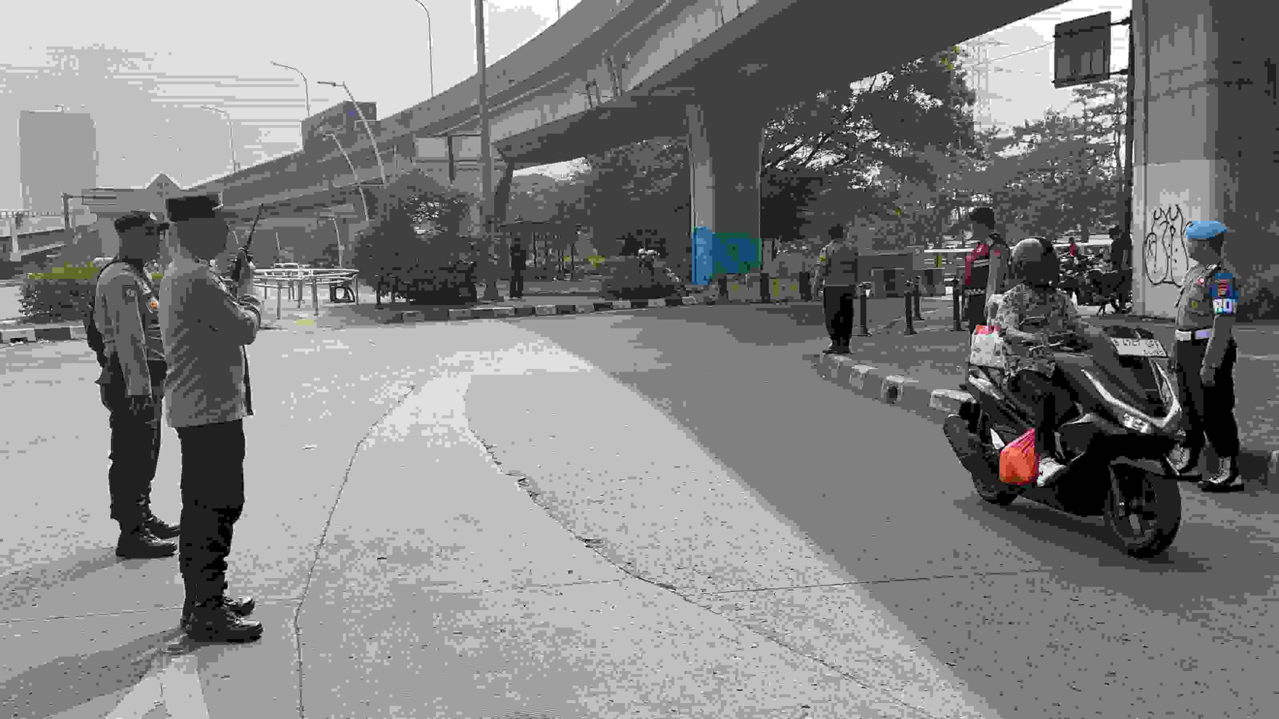 Jaga Jakarta dan Jaga Warga, Polsek Koja Perketat Pengawasan Pergerakan Massa ke Jakarta Pusat