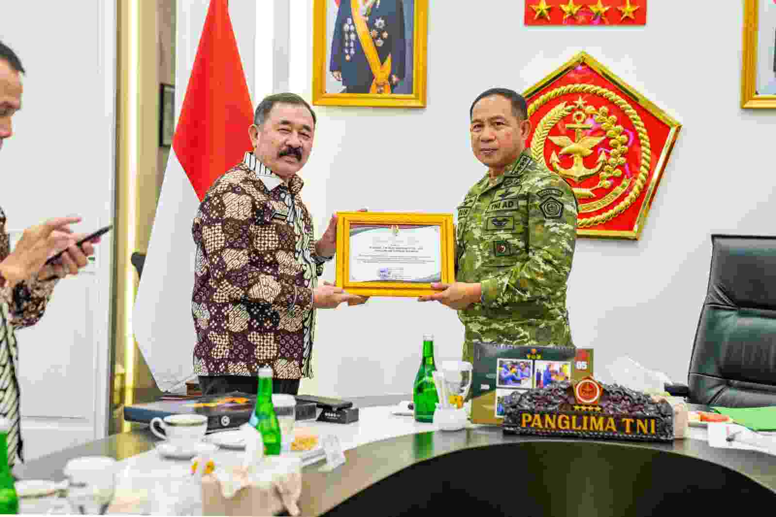 Panglima TNI Terima Audiensi Pengurus Pusat PPAD