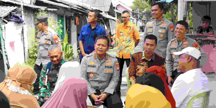 Kapolres Metro Bekasi Kota Gelar Jakarta On The Spot di Kelurahan Teluk Pucung Bekasi Utara