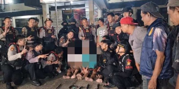 Respon Cepat Tim Presisi Polres Metro Jakarta Utara Amankan Tiga Pemuda Diduga Hendak Tawuran di Koja