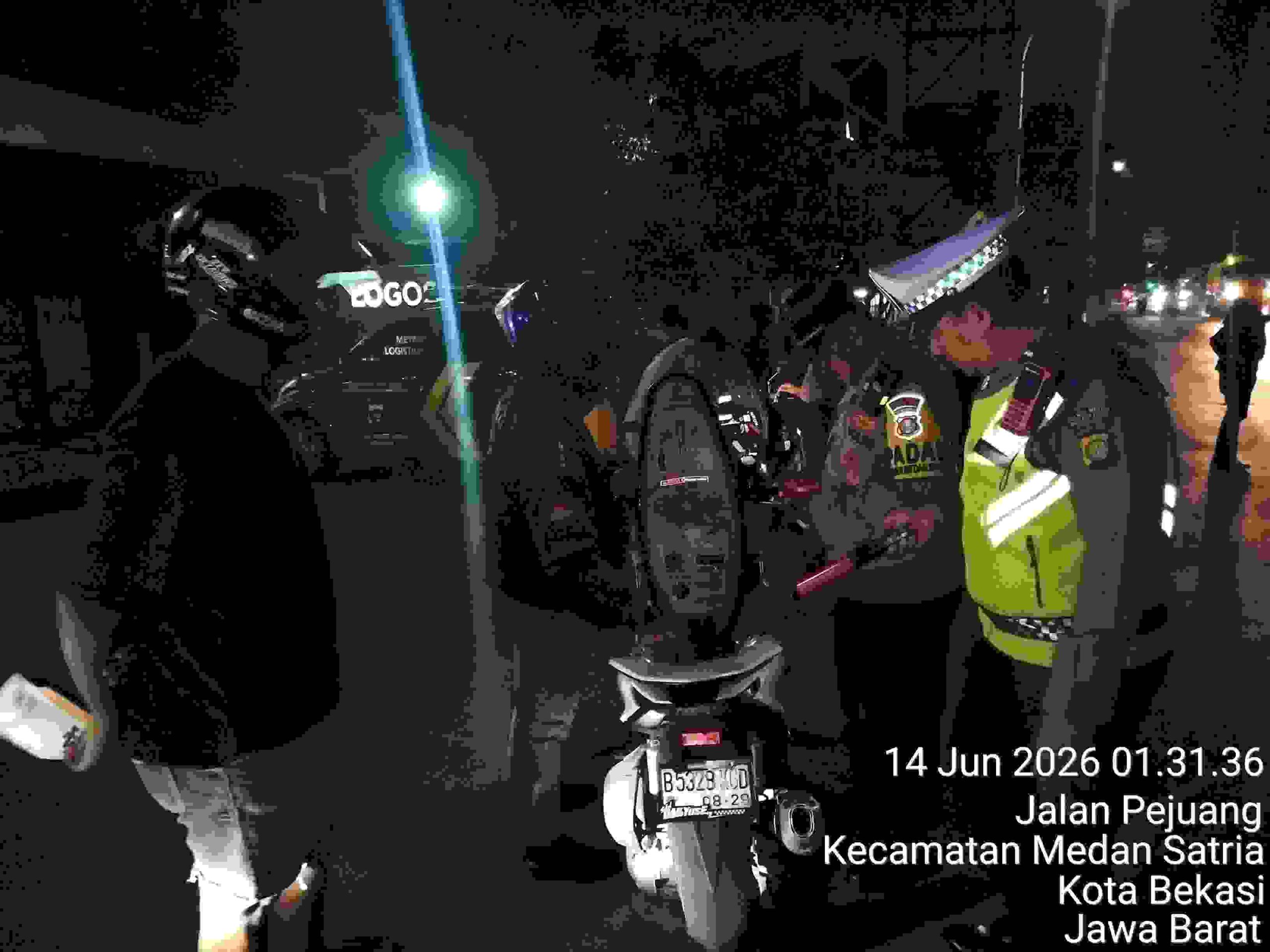 Apel Cipkon Malam, 20 Personil Polsek Medansatria + Pokdar Patroli Antisipasi Begal & Tawuran