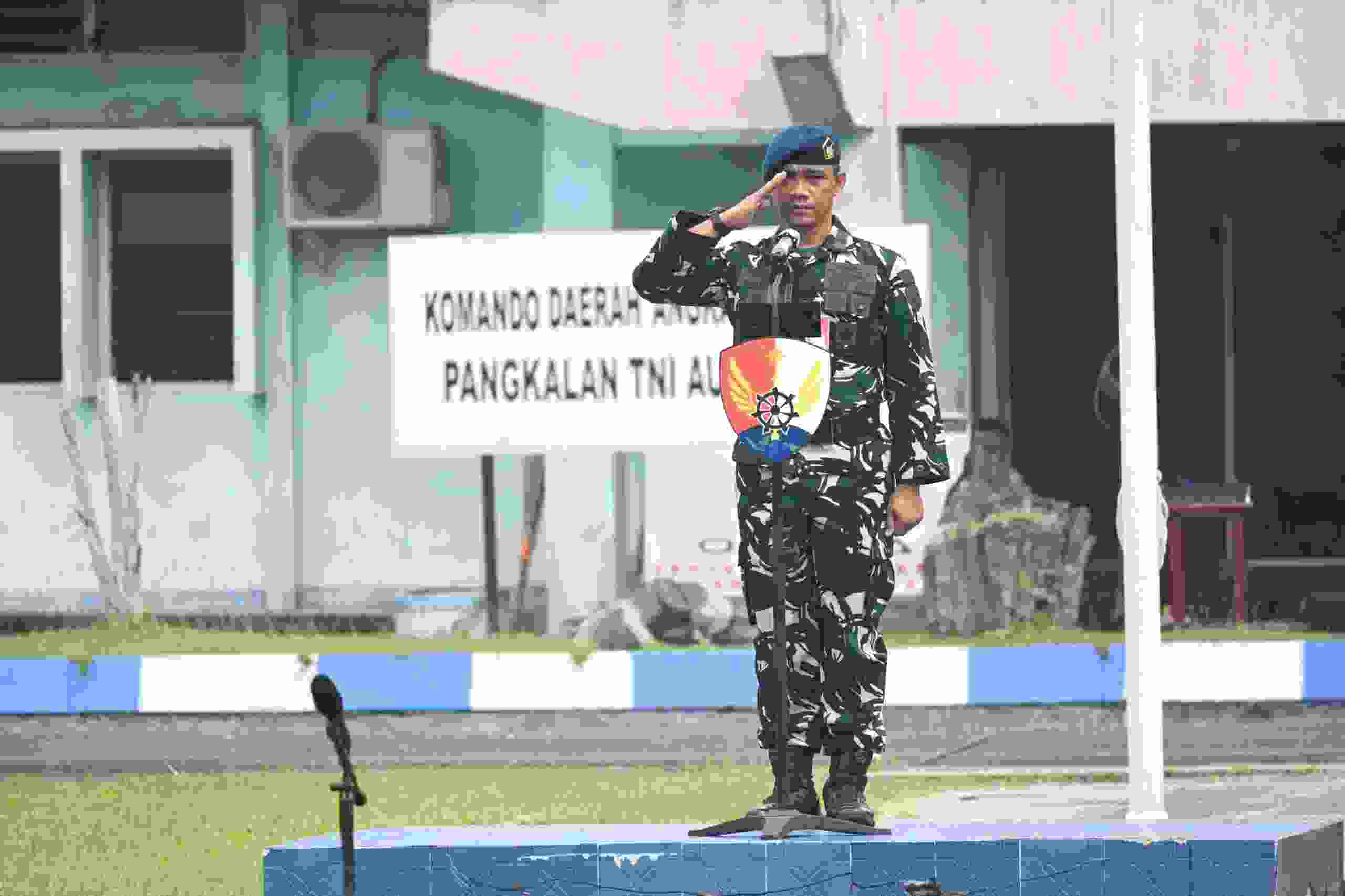 Bentuk Generasi Muda Tangguh dan Berkarekter, Lanud Muljono Bina Mental dan Fisik 772 Pelajar