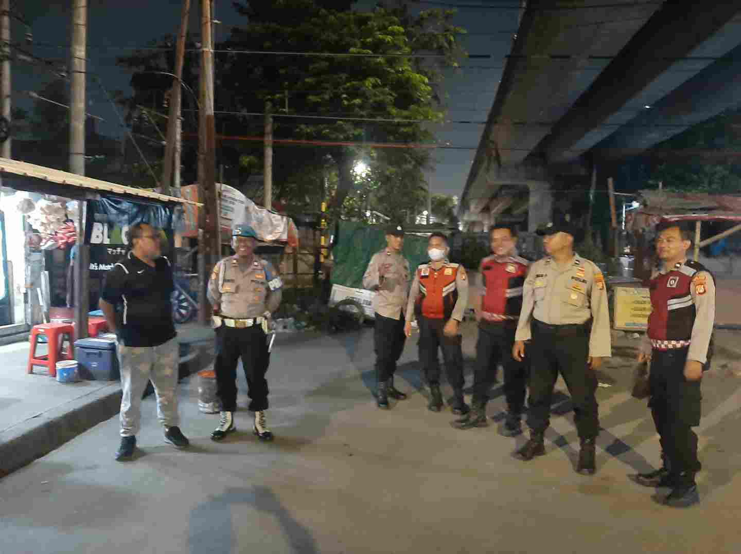 KRYD Polsek Metro Penjaringan Sisir Titik Rawan Tawuran dan Kejahatan Jalanan, Situasi Wilayah Kondusif