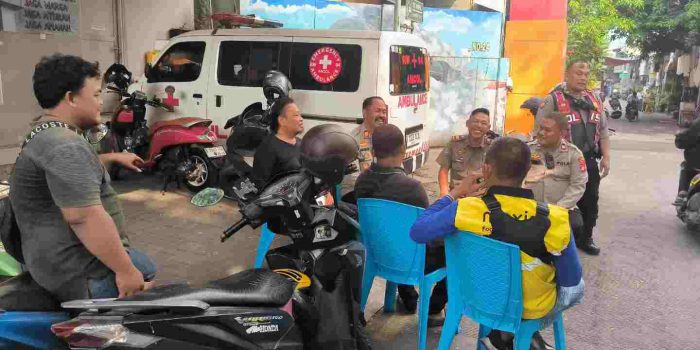 Jaga Jakarta On The Spot, Wakapolsek Pademangan Ajak Warga Aktif Jaga Keamanan Lingkungan