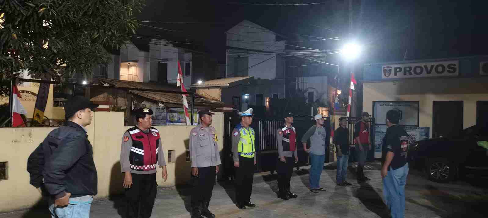 Wujudkan Wilayah Jatiasih yang Aman dan Kondusif, Kapolsek Jatiasih Pimpin Gelar Kegiatan Razia Stasioner dan Patroli Wilayah