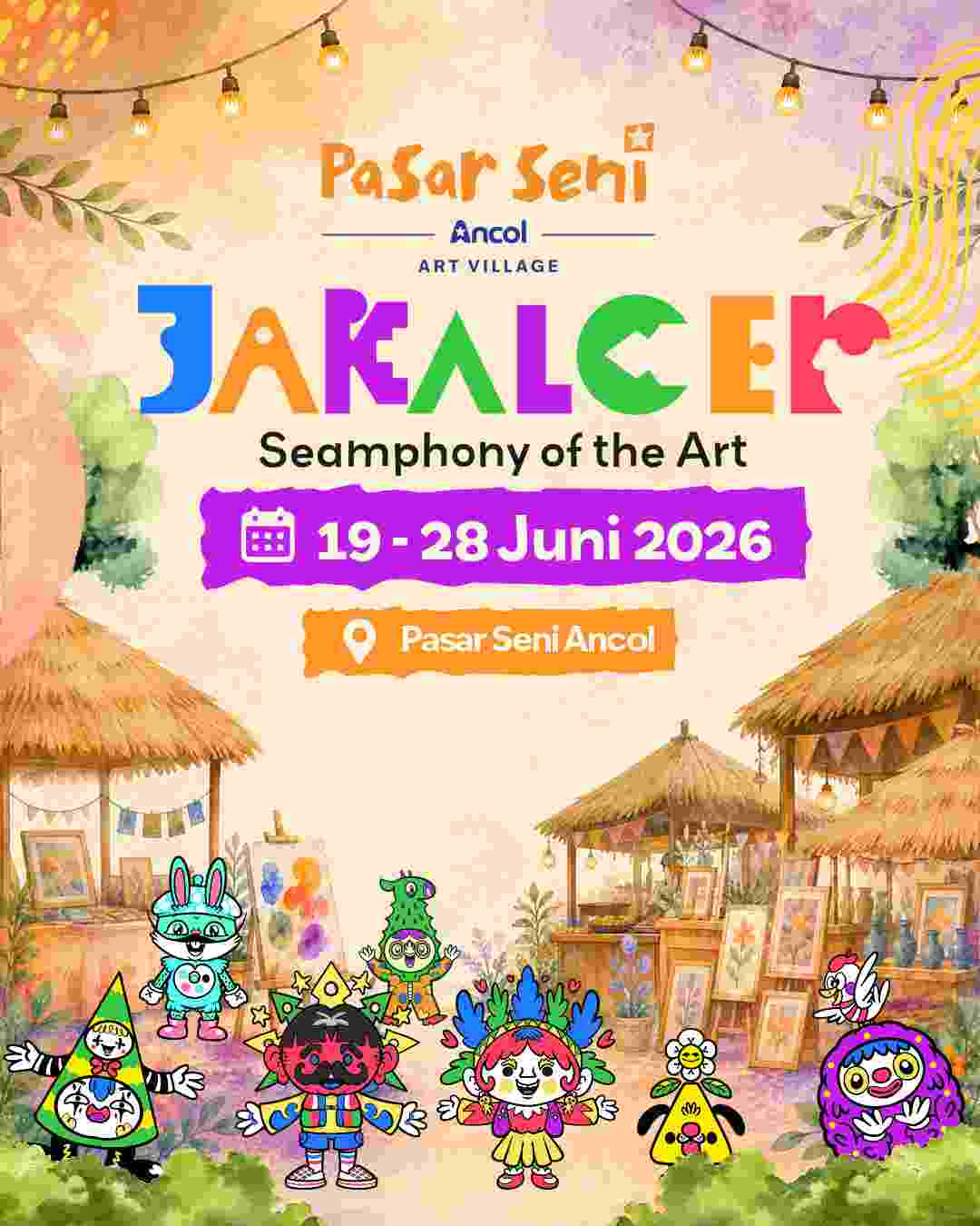 JAKALCER FEST 2026 Hidupkan Kembali Pasar Seni Ancol sebagai Rumah Kreativitas Jakarta Menuju 5 Abad Kota JAKALCER FEST 2026 Hidupkan Kembali Pasar Seni Ancol sebagai Rumah Kreativitas Jakarta Menuju 5 Abad Kota