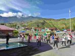 Kodim 1714/Puncak Jaya Laksanakan Kegiatan Jumat Sehat