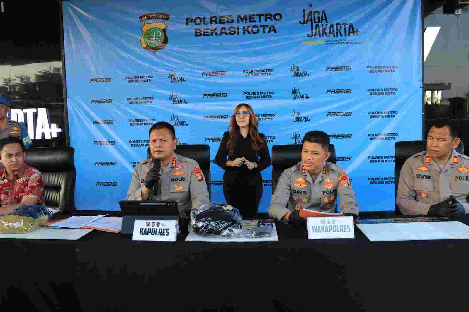 Polres Metro Bekasi Kota Ungkap Pencurian Rumah Kosong di Mustika Jaya Kota Bekasi