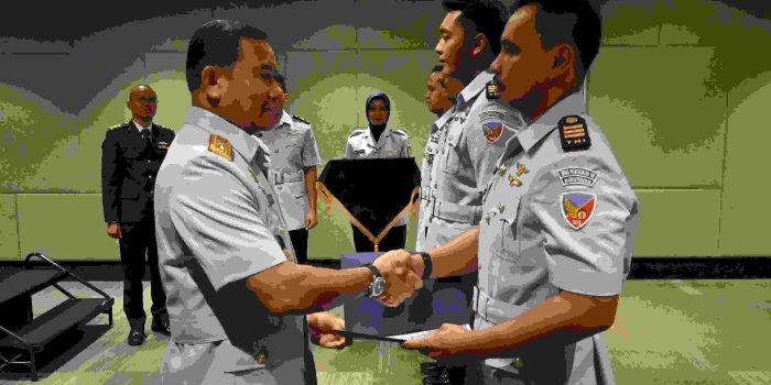 Empat Perwira TNI AU Raih Kualifikasi Instruktur PTTA Hasil Kolaborasi dengan RSAF