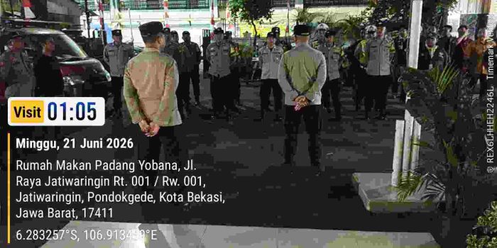 Jaga Jakarta On The Spot : Polsek Pondok Gede Intensifkan Operasi Kejahatan Jalanan, Situasi Wilayah Tetap Kondusif