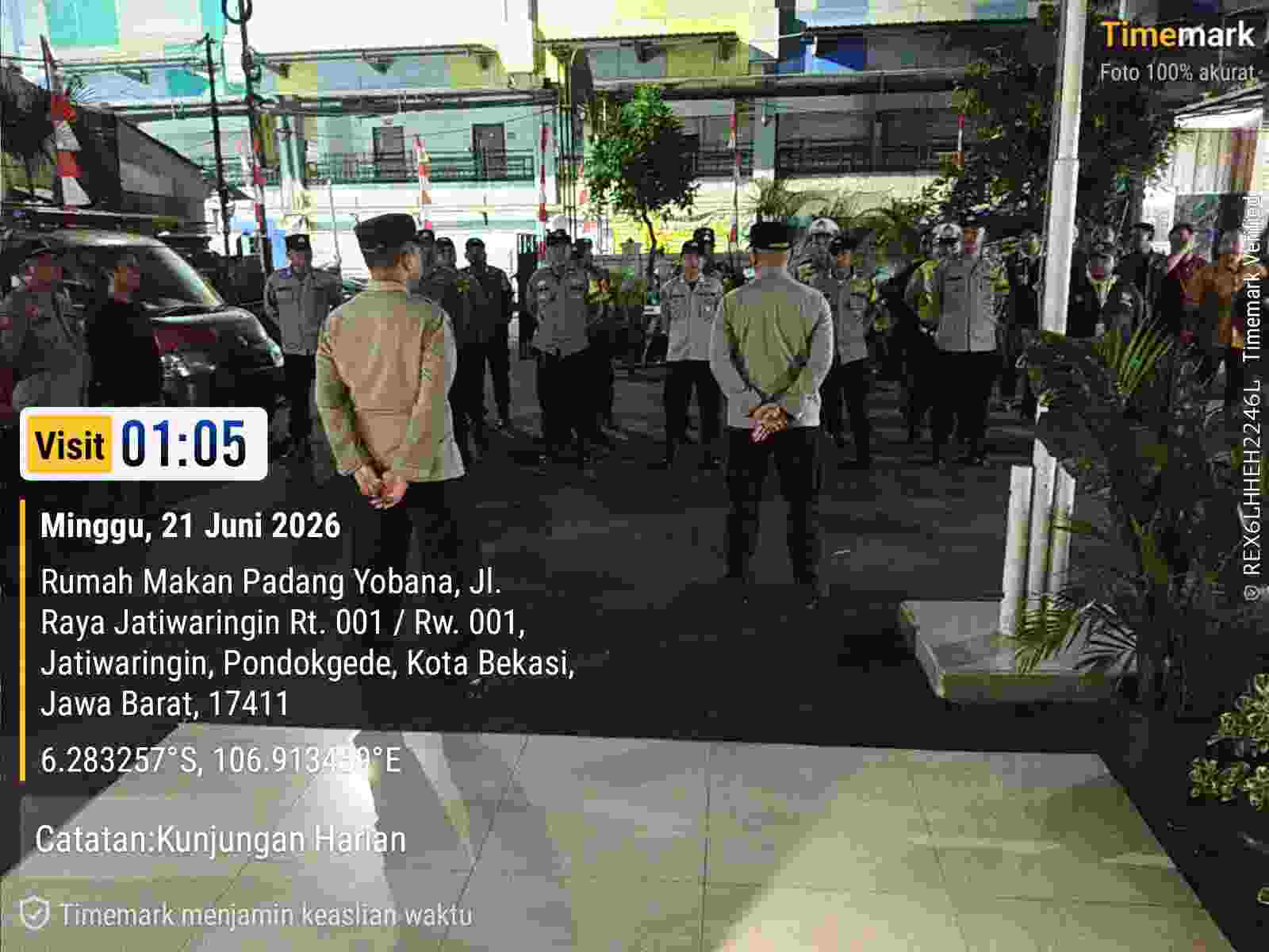 Jaga Jakarta On The Spot : Polsek Pondok Gede Intensifkan Operasi Kejahatan Jalanan, Situasi Wilayah Tetap Kondusif