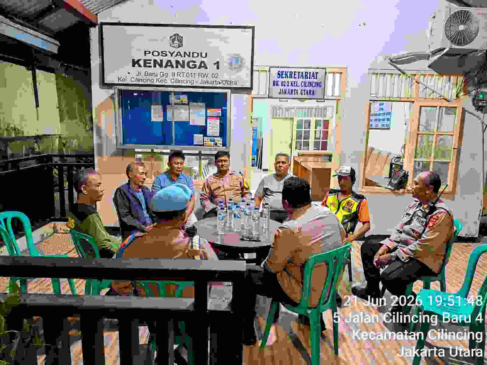 Polsek Cilincing Gandeng Warga Tingkatkan Keamanan Lingkungan Lewat Jaga Jakarta On The Spot