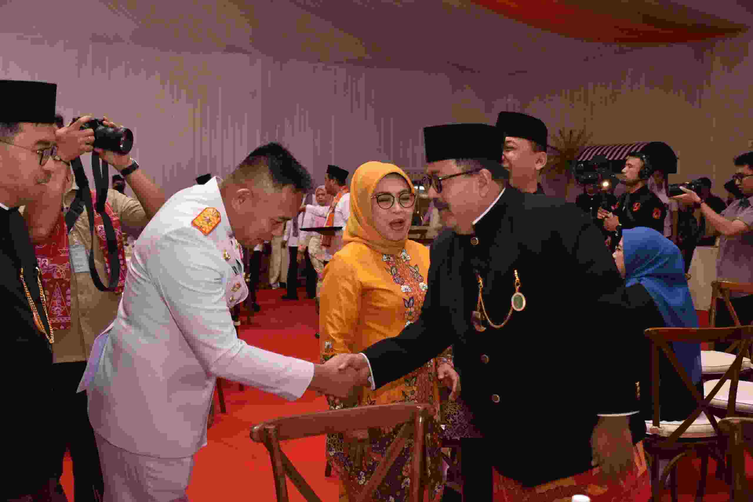 TEGUHKAN KOLABORASI BERSAMA PEMERINTAH DAERAH, KODAERAL III HADIRI MOMEN PERINGATAN HARI JADI JAKARTA