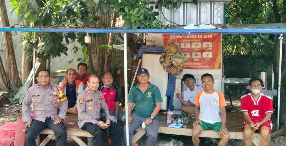 Jaga Bekasi On The Spot: Sambangi Kampung Bulak, Kanit Binmas Polsek Jatiasih Serap Aspirasi Warga