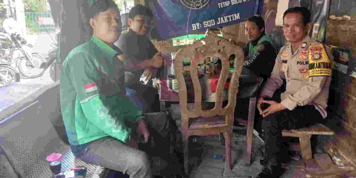 Jaga Jakarta On The Sambangi Pangkalan Kranggan Permai, Bhabinkamtibmas Jatisampurna Antisipasi  curanmor