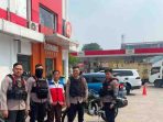 Jaga Jakarta On The Spot Gangguan Kamtibmas Siang Hari, Sat Samapta Polres Bekasi Kota Patroli Dialogis di Pos Satpam Jalan Siliwangi