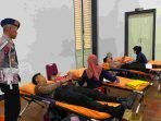 Brimob Polda Metro Jaya Gelar Donor Darah dI Hari Bhayangkara ke-80, Libatkan 100 Personel
