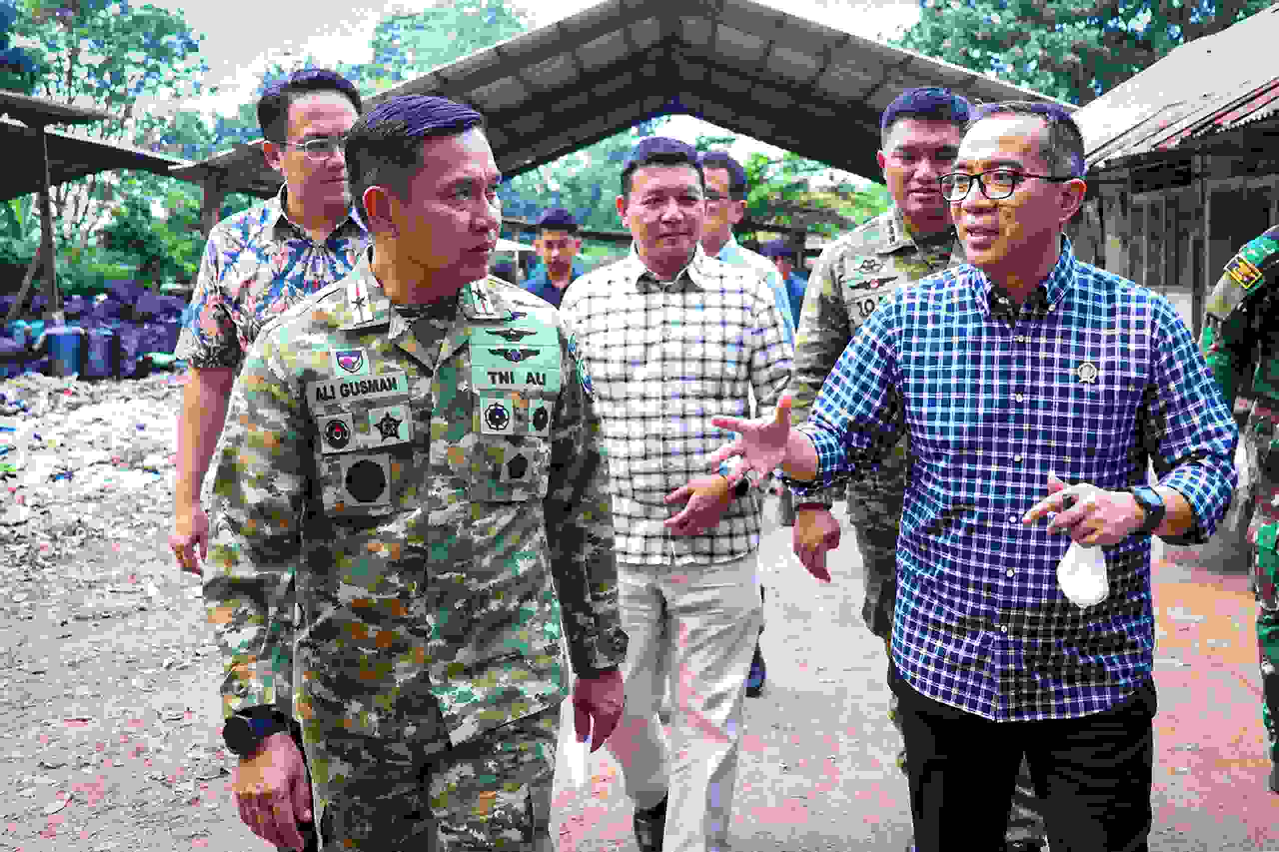 Lanud Halim Perdanakusuma Kembangkan Pengelolaan Sampah Berkelanjutan Berkapasitas 100 Ton