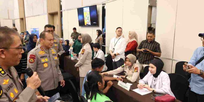 Bakti Kesehatan Hari Bhayangkara ke-80, Polda Riau Gelar 14 Layanan Medis