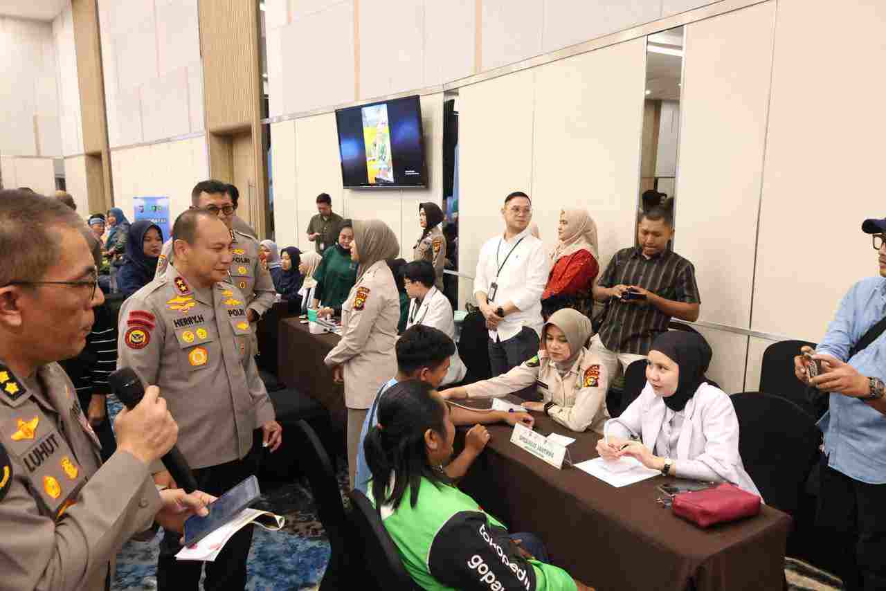 Bakti Kesehatan Hari Bhayangkara ke-80, Polda Riau Gelar 14 Layanan Medis