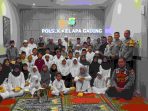 Polsek Kelapa Gading Berbagi Kebahagiaan Melalui Pengajian dan Santunan Anak Yatim