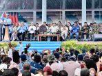 Panglima TNI Dampingi Presiden RI Hadiri Puncak PENAS Petani dan Nelayan XVII Tahun 2026 di Gorontalo