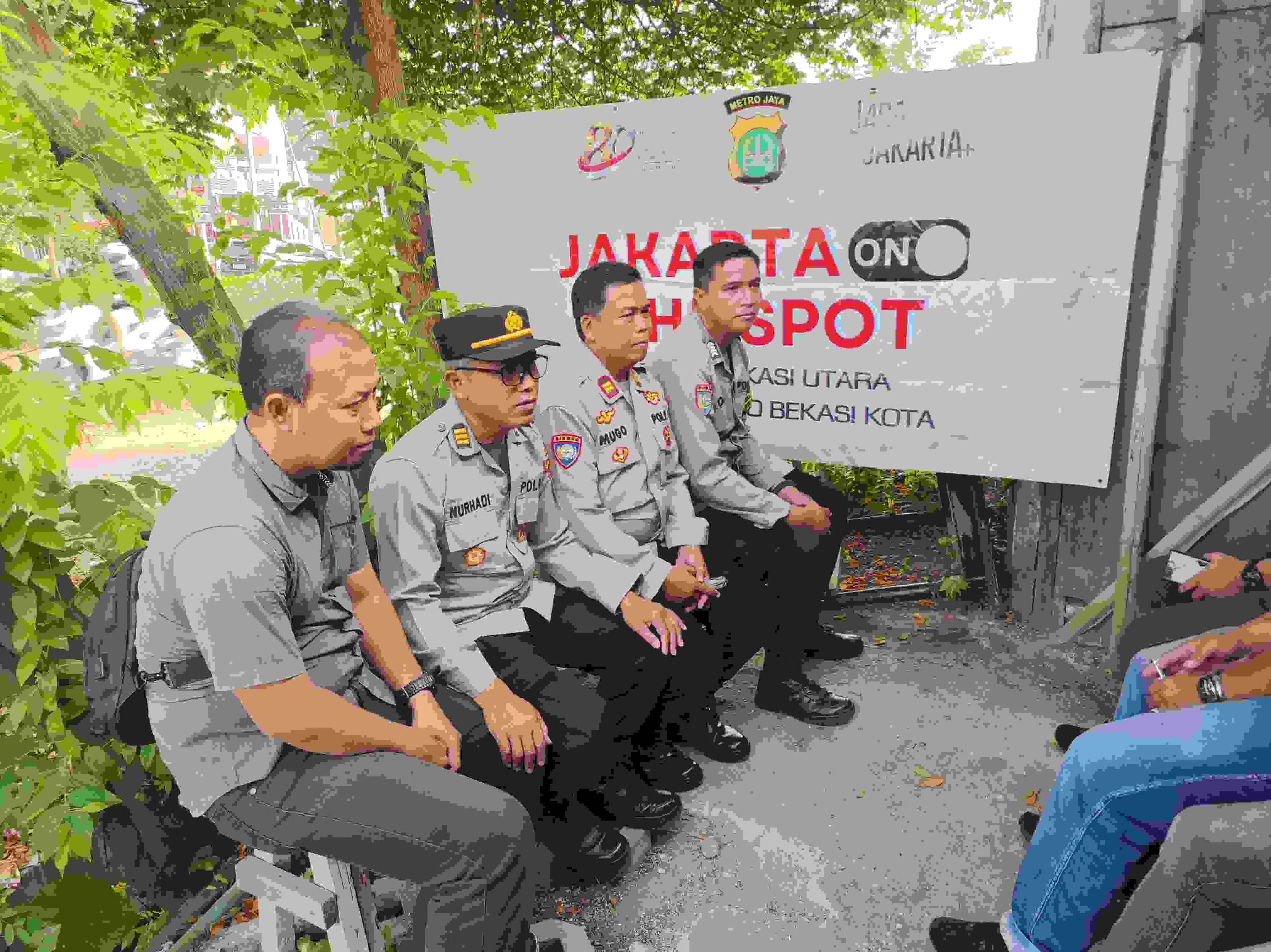 Wakapolsek Bekasi Utara Laksanakan Jaga Jakarta On The Spot di Kelurahan Perwira