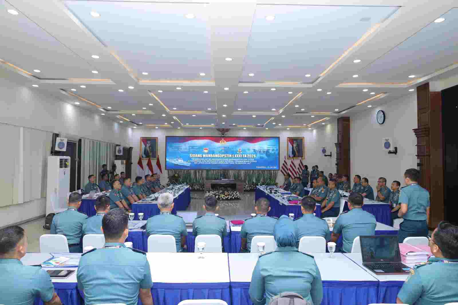 Sidang Wanbangopstik LXXXI Tahun 2026 Digelar di Pushidrosal