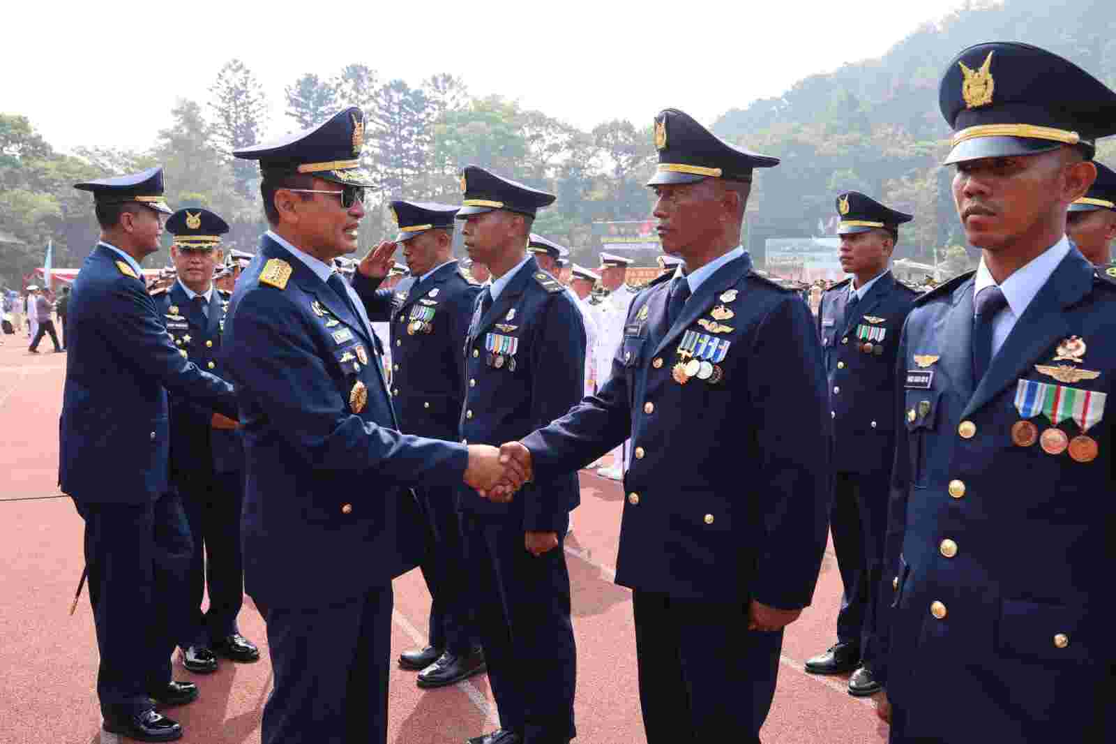 273 Perwira Baru Perkuat SDM Adaptif TNI AU