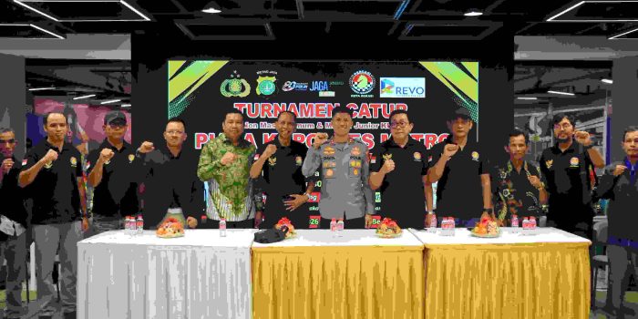 Semarakkan HUT Bhayangkara ke-80, Polres Metro Bekasi Kota Gelar Turnamen Catur dan Domino Piala Kapolres